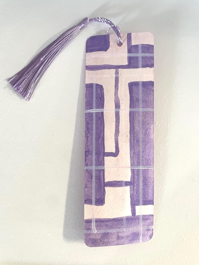 Double-Sided Hand Painted Watercolour Bookmarks
